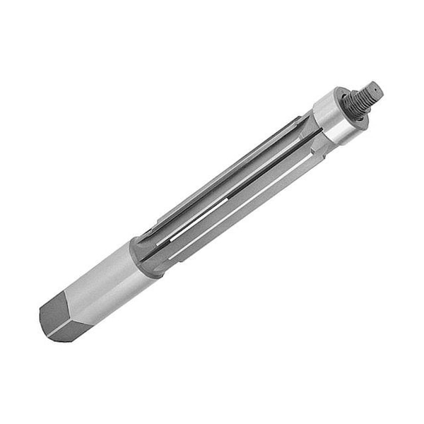 Qualtech Hand Expansion Reamer, Series DWRRHDES, 1932 Diameter, 6 Overall Length, Round Shank, Spiral Flu DWRRHDES19/32 - main